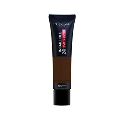 Image of L&#039;Oreal Paris Infallible 24H Matte Cover Foundation 385 Cocoa