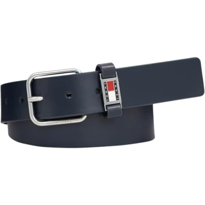 Image of Tommy Jeans Scanton Belt business, Men&#039;s, Size: 38, Dark night navy