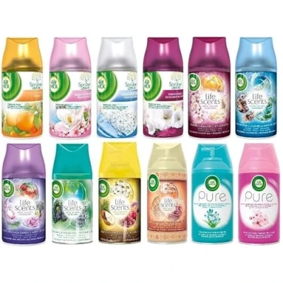 Image of AirWick Freshmatic Max Automatic Spray Refill, Random Mix, 6 Pack, 250ml