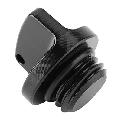 Image of Broco Black CNC Aluminum Oil Filler Cap Plug Cover for Honda CRF150R CB250F Yamaha Kawasaki Suzuki