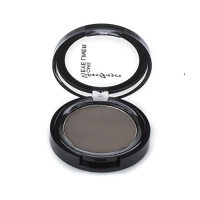 Image of Brown cake eye liner. A wet and dry use pressed powder