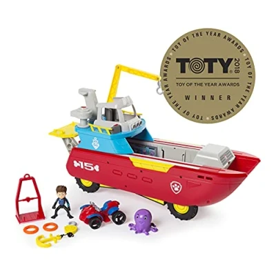 Image of PAW PATROL Sea Patroller Transforming Vehicle with Lights and Sounds