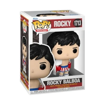 Image of Funko POP! Movies: Rocky Balboa (Rocky IV) ​ Franchise Collectable Vinyl Figure Gift Idea Official Merchandise Toys for Kids &amp; Adults Movies Fans