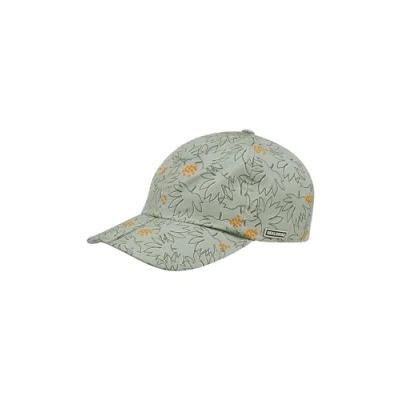 Image of SEALSKINZ Houghton Unisex Waterproof Foldable Peak Leaf Print Cap Hat Adjustable Fit Summer &amp; Outdoor UV Protection SPF 40+ Wearable Green