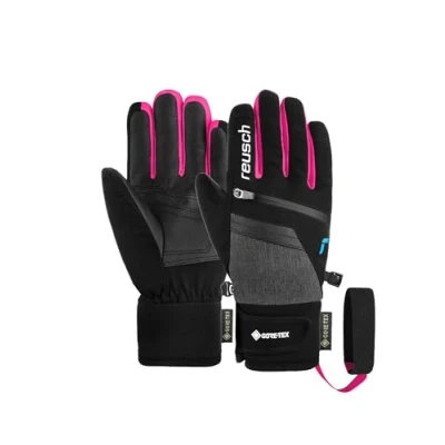 Image of Reusch Children&#039;s Travis Gore Tex Junior Extra Warm Waterproof Breathable Finger Gloves