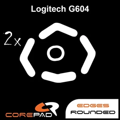 Image of Corepad Skatez PRO 176 Replacement Mouse Feet Compatible with Logitech G604
