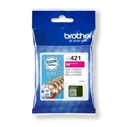 Image of Brother LC421M Inkjet Cartridge Magenta