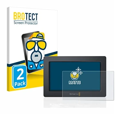 Image of brotect Screen Protector Anti Glare compatible with Blackmagic Design Video Assist (5.0) (2 Pack) Matte, Protection Film