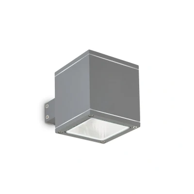 Image of Snif Square 1 Light Outdoor Up Down Wall Anthracite, Putty IP44, G9