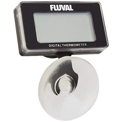 Image of Fluval 11195 Submersible Digital Thermometer, Black