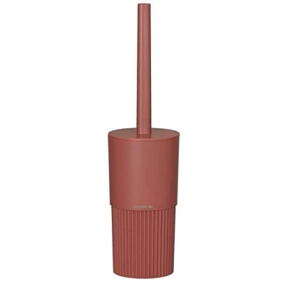 Image of Sealskin Brave Toilet brush and holder freestanding Dark pink