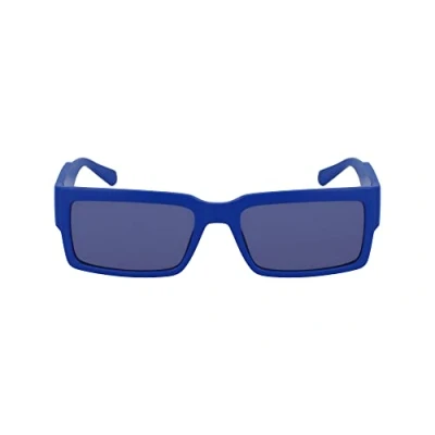 Image of Sunglasses Calvin klein Ckj23622s col. 400 Unisex Square Blu