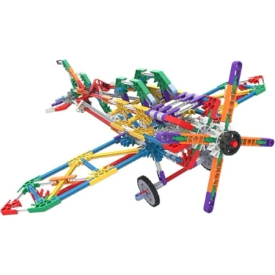 Image of K&#039;NEX Motorised Creations Building Set 3D Educational Toys for Kids, 325 Piece Stem Learning Kit, Engineering 25 Model Construction Toy Children Ages 7+ Basic Fun 85049