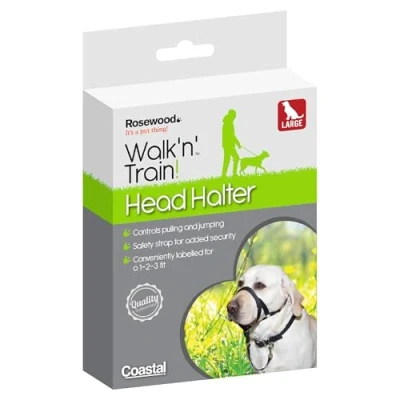 Image of Walk &#039;n Train Dog Training Halter Head collar (Large)