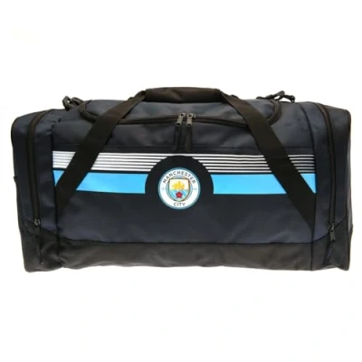 Image of FOCO Officially Licensed Football Travel Holdall Ultra Duffle Bag 51L (Manchester City FC)