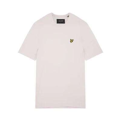 Image of Lyle &amp; Scott Plain Basic Tshirt, Men&#039;s, Size: Large, Light pink