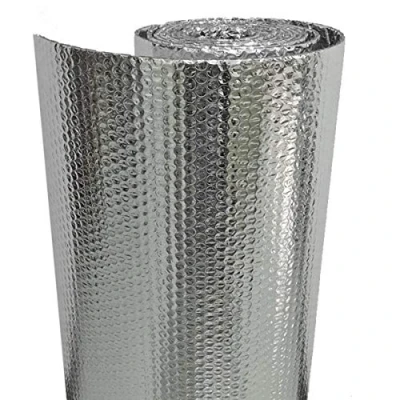 Image of Self adhesive Foil Insulation Radiator Reflect A Heat Double Aluminium Bubble Loft, Attic, Garage, Shed, Hutch, Kennel, Campervan, Greenhouse Various Size(1mx2m)