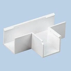 Image of Cable Core Mini Trunking Flat Tee 16mm x 5
