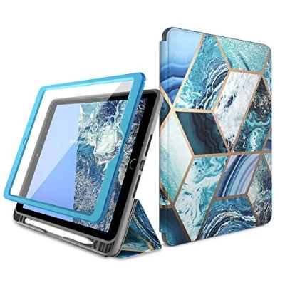 Image of i Blason Cosmo Protective Case for 10.2 Inch iPad 2019/2020, Ocean Blue