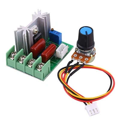 Image of Voltage Regulator AC 50 220V 2000W SCR Electric Temperature Motor Speed Controller Light Dimmer