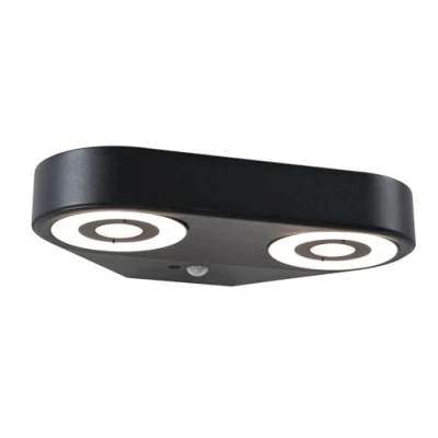 Image of Paulmann Silma 2 Outdoor Wall Lamp w/Sensor SWR Anthracite