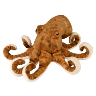 Image of Wild Republic 10872 Octopus Plush Soft, Cuddlekins Cuddly Toys, Gifts for Kids 20cm