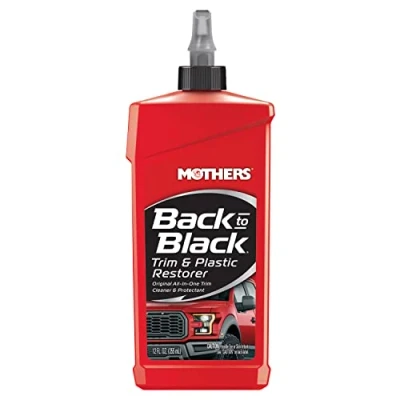 Image of Mothers Wax Back to Black Trim &amp; Plastic Restorer 355 ml