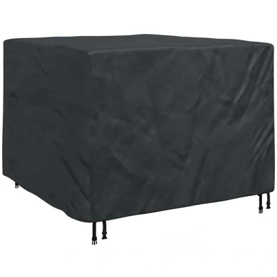Image of vidaXL Outdoor Furniture Cover Black 135 x 90 cm 600D fabric