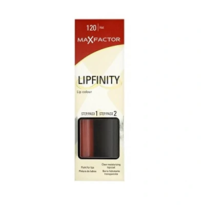 Image of 3 x Max Factor Lipfinity 120 Hot 1 Count