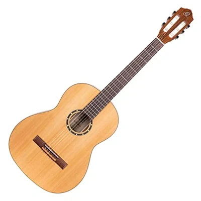 Image of Ortega Guitars Concert Guitar Full Size Family Series includes Gig Bag mahogany / cedar top (R122)