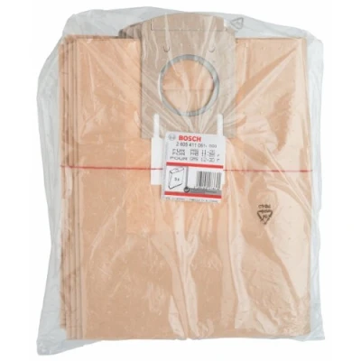 Image of Bosch 2605411061 Paper Filter Bag for Extractors 5 piece