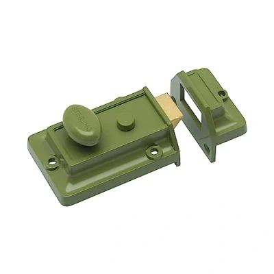 Image of Sterling NLS401 6 Pin Premier Champagne Standard NightLatch