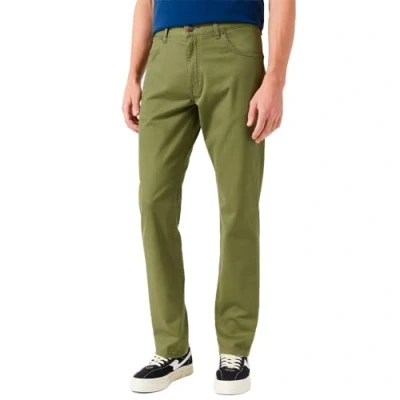 Image of Wrangler Men&#039;s Greensboro I Jeans, Olive, 40W / 32L