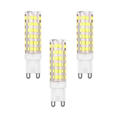 Image of ZHIYUE 3 pcs G9 7W Led Bulb Equivalent Halogen Bulbs 60W 600LM Energy Saving Light Socket Lamp AC 220 240V Non Dimmable Cool White 6000K Capsule