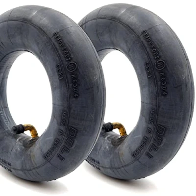 Image of BlackRing 2x 4.00 4 Inner Tube Bent Metal Valve TR87 Sack Truck Fishing Trolley Garden Cart