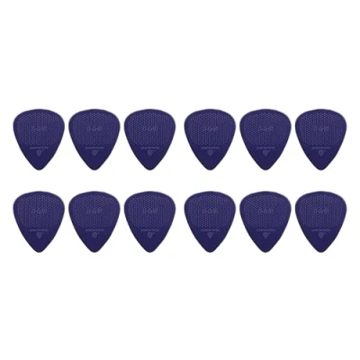 Image of D Grip Plektrum/Pick, 351 Form, 0,60 mm, violett, 12 Stück