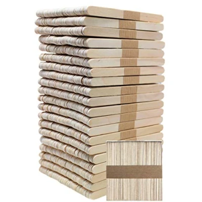 Image of Kids B Crafty Lollipop Sticks,1000 Lolly Sticks, Popsicle Wooden Sticks for Craft, Ice Crafts