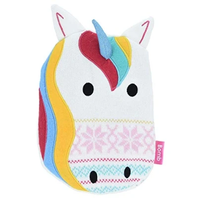 Image of Bomb Cosmetics Twinkle The Unicorn Microwaveable Herbal Knitted Body Warmer Hot Pack, 800 g