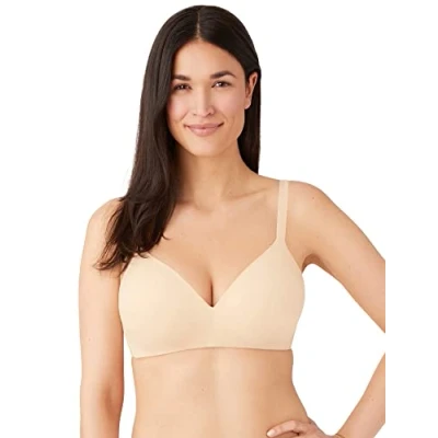 Image of Wacoal Women&#039;s How Perfect Soft Cup Bra Beige 36C