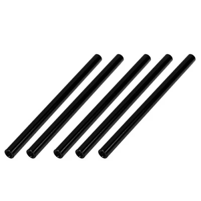 Image of Sourcingmap 5Pcs M3 x 80mm Round Aluminum Column Alloy Standoff Spacer Stud Fastener for Quadcopter Black