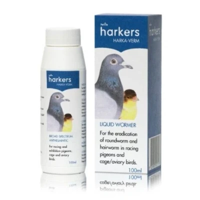 Image of Harkers Harka Verm Pigeon &amp; Poultry Wormer x Size: 100 Ml