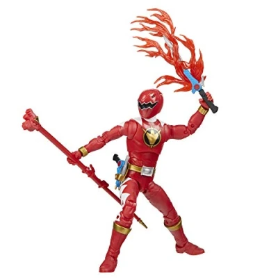 Image of Power Rangers Hasbro Collectibles Lightening Collection Dino Thunder Red Ranger