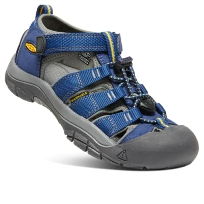 Image of KEEN Unisex Kids Newport H2 Sandal, Blue Depths Gargoyle, 3 UK
