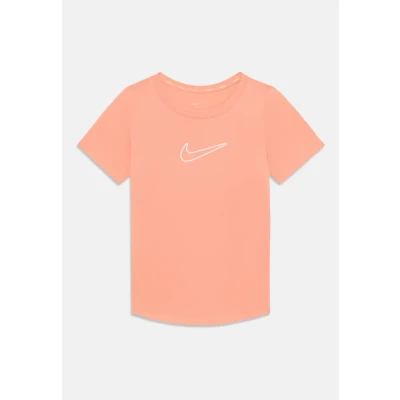 Image of Nike Performance Unisex Sports Tshirt for kids, Size: 10 12y, Apricot agate/white