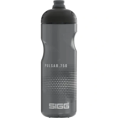 Image of Sigg Soft Bike Water Bottle Pulsar Antharicte Squeezable Dishwasher Safe Lightweight Leakproof BPA Free 0.75L