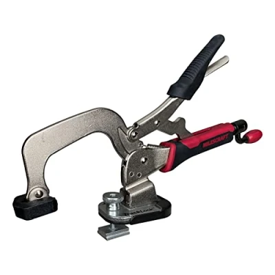 Image of Milescraft 4023 Track Master Universal T Clamping System. Fits Any Track. Contains Base with 1/4in 20, 13x20mm, 23x30mm, 30x35mm Connectors and Hardware. 3in Clamp Included