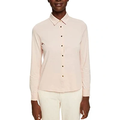 Image of ESPRIT Women&#039;s 102eo1k327 T Shirt, 695/Pastel Pink, XS