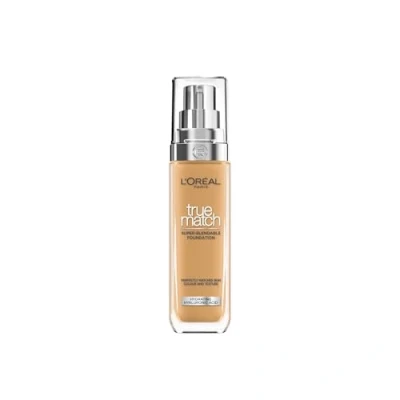 Image of L&#039;Oreal Paris True Match Liquid Foundation, Skincare Infused with Hyaluronic Acid, SPF 17, Available in 40 Shades, 6W Golden Honey, 30ml