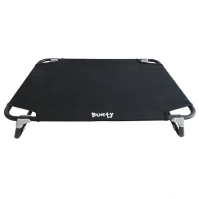 Image of Bunty Folding Raised Dog Bed Small Size Waterproof and Elevated Bed, Cooling Pet for Indoor Outdoor Use, Portable Camping with No Assembly Required