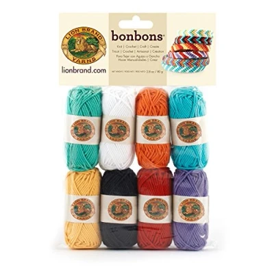 Image of Lion Brand Bonbons Yarn 8/Pkg Beach